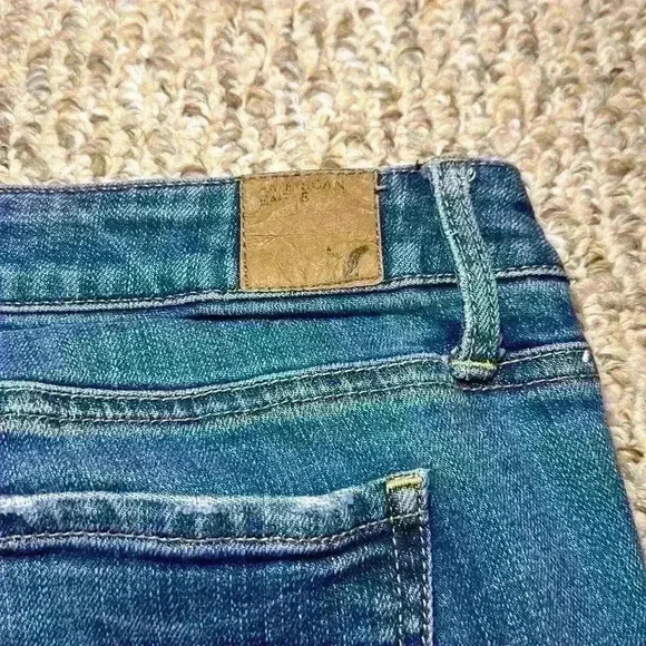 American Eagle Outfitters Stretch Skinny Denim Jeans Women’s Size 4 - Picture 9 of 14